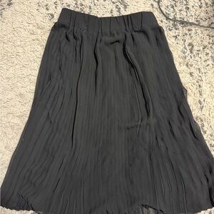 Laundry By Shelli Segal Black Midi Skirt